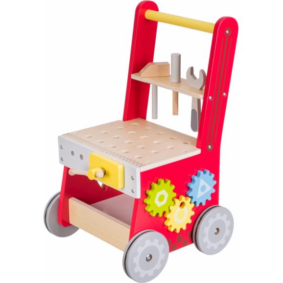 Mamabrum Houten Babywalker Duwkar met gereedschap Niolo