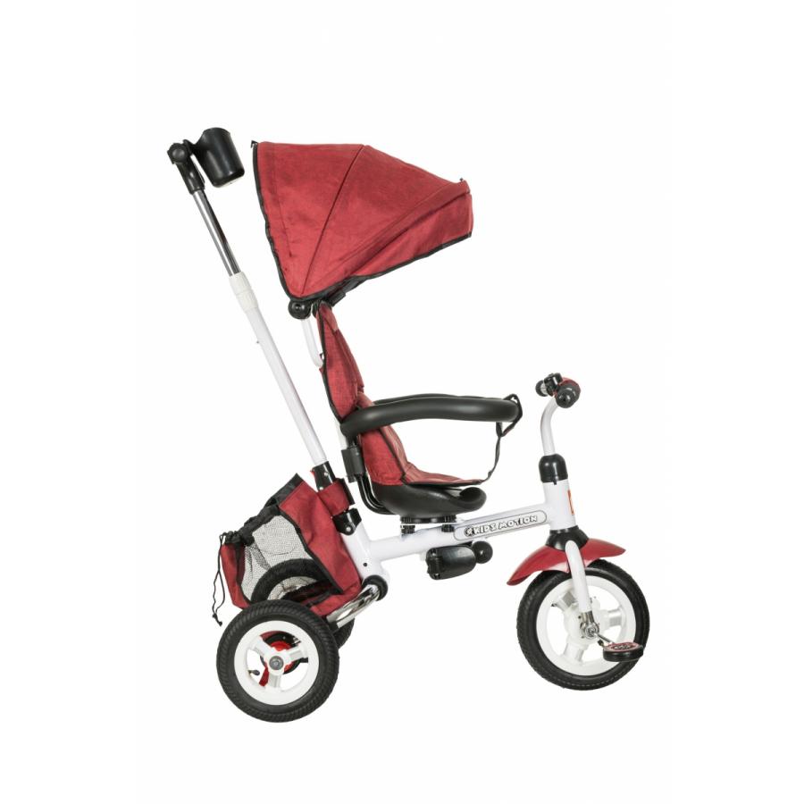 Kidz Motion - Driewieler met duwstang - 1 tot 5 jaar - Rood